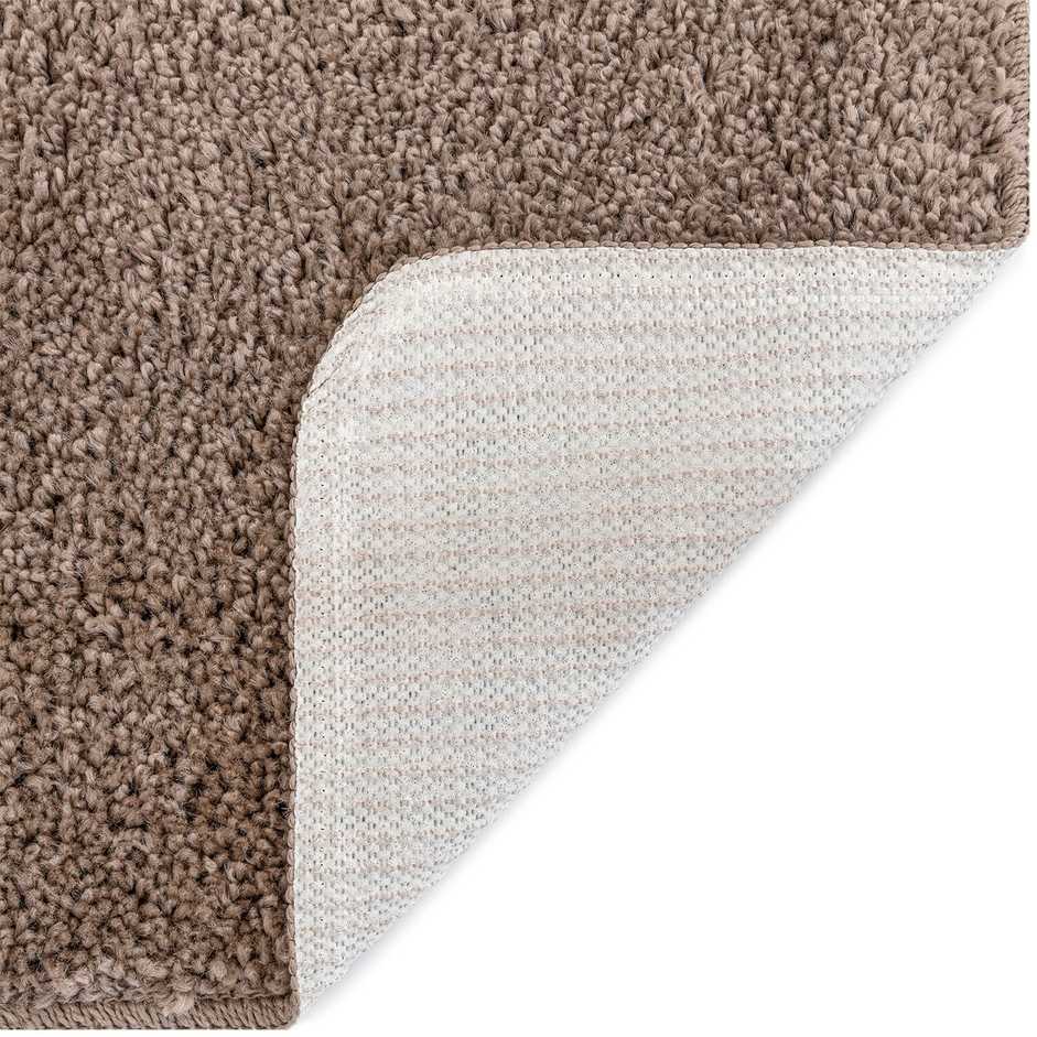 Neslystantis plaukuotas kilimas Ruda 120 x 120 cm PP
