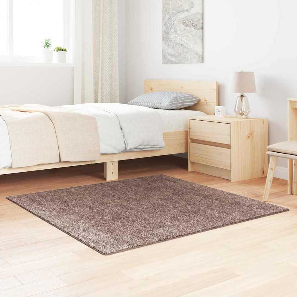 Neslystantis plaukuotas kilimas Ruda 120 x 120 cm PP