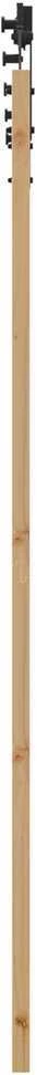 Slankios durys ORKDAL Natūrali ir juoda 93 x 211 cm