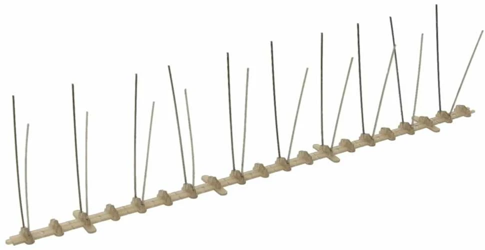 Smaigų rinkinys nuo paukščių ir balandžių, 20vnt., 2 eilės, 10m