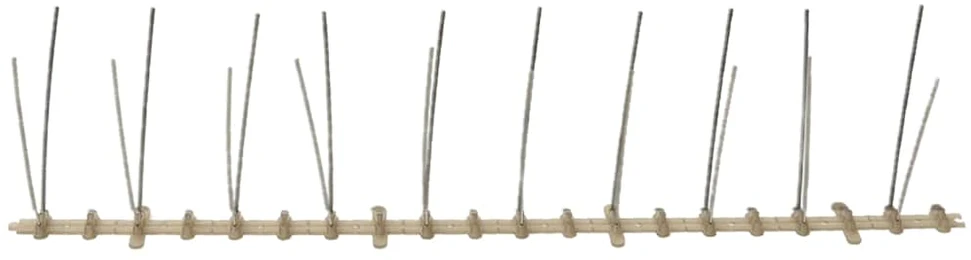 Smaigų rinkinys nuo paukščių ir balandžių, 20vnt., 2 eilės, 10m