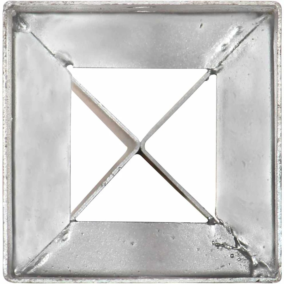 Smeigiami kuoliukai, 12vnt., sidabriniai, 10x10x91cm, plienas