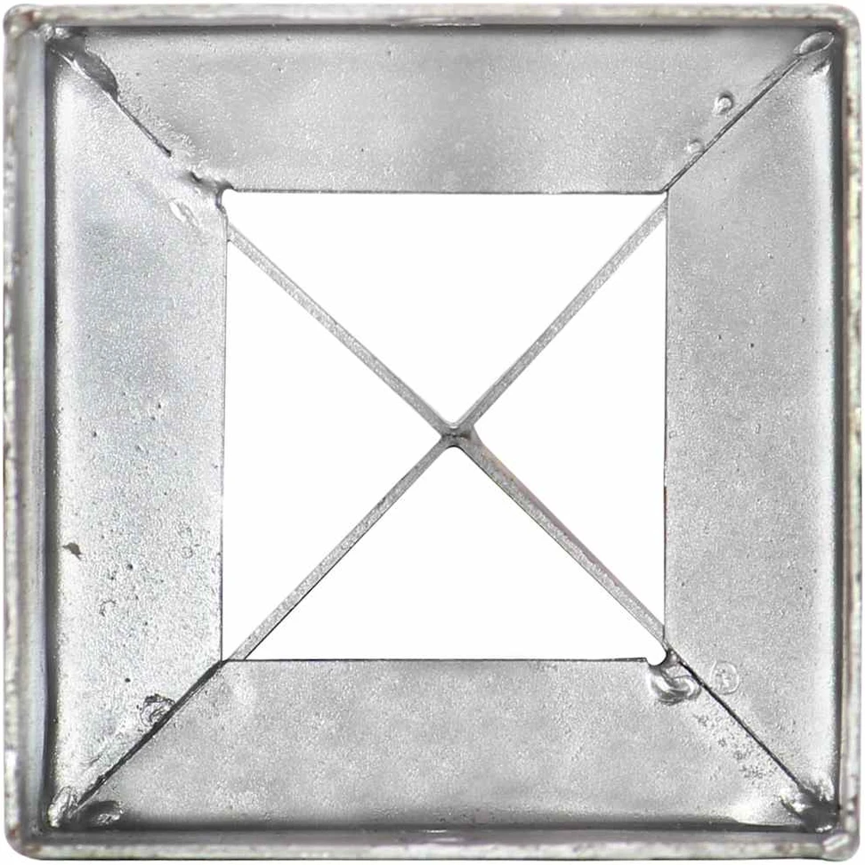 Smeigiami kuoliukai, 6vnt., sidabriniai, 10x10x76cm, plienas