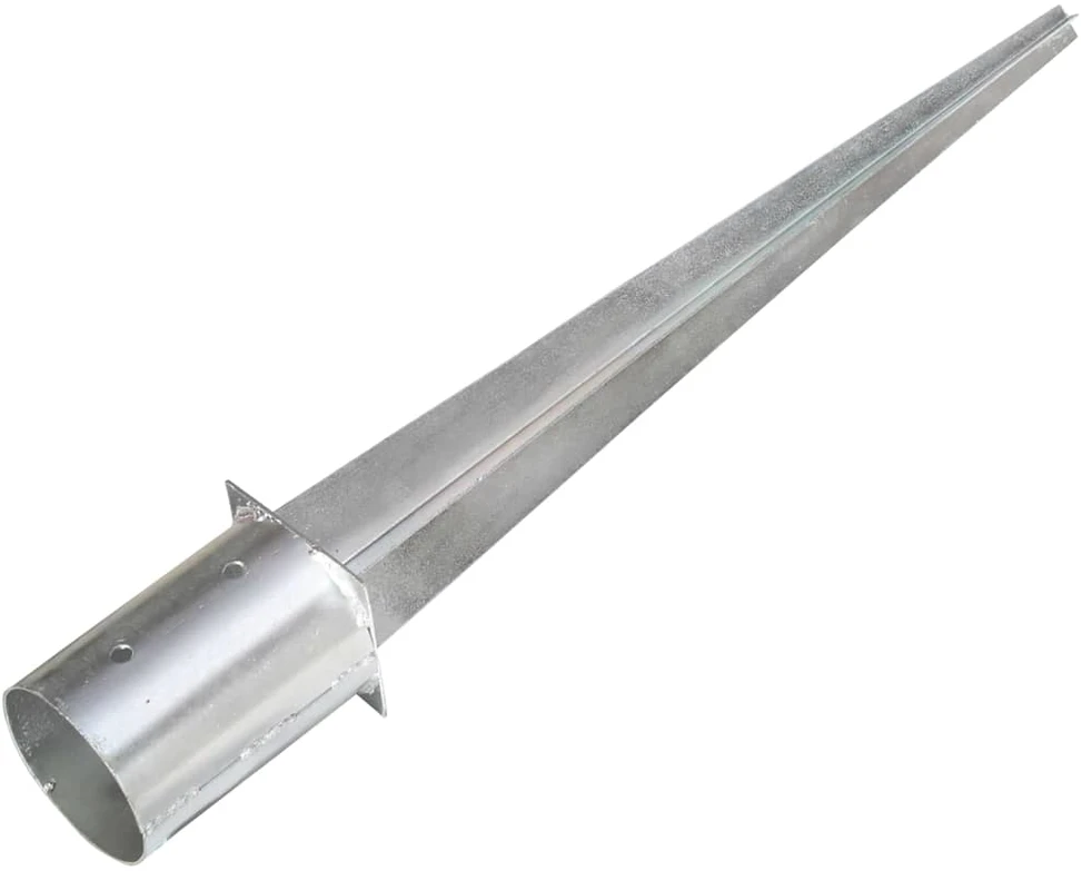 Smeigiami kuoliukai, 6vnt., sidabriniai, 10x76cm, plienas