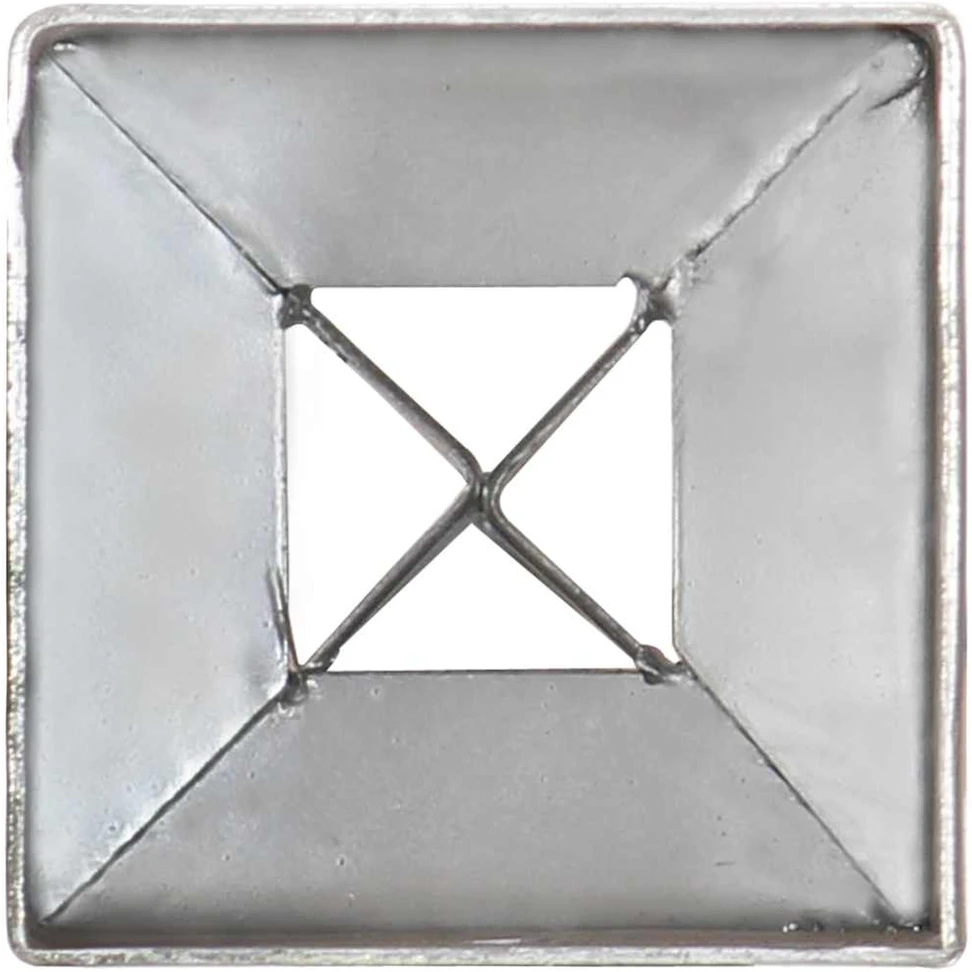 Smeigiami kuoliukai, 6vnt., sidabriniai, 7x7x90cm, plienas