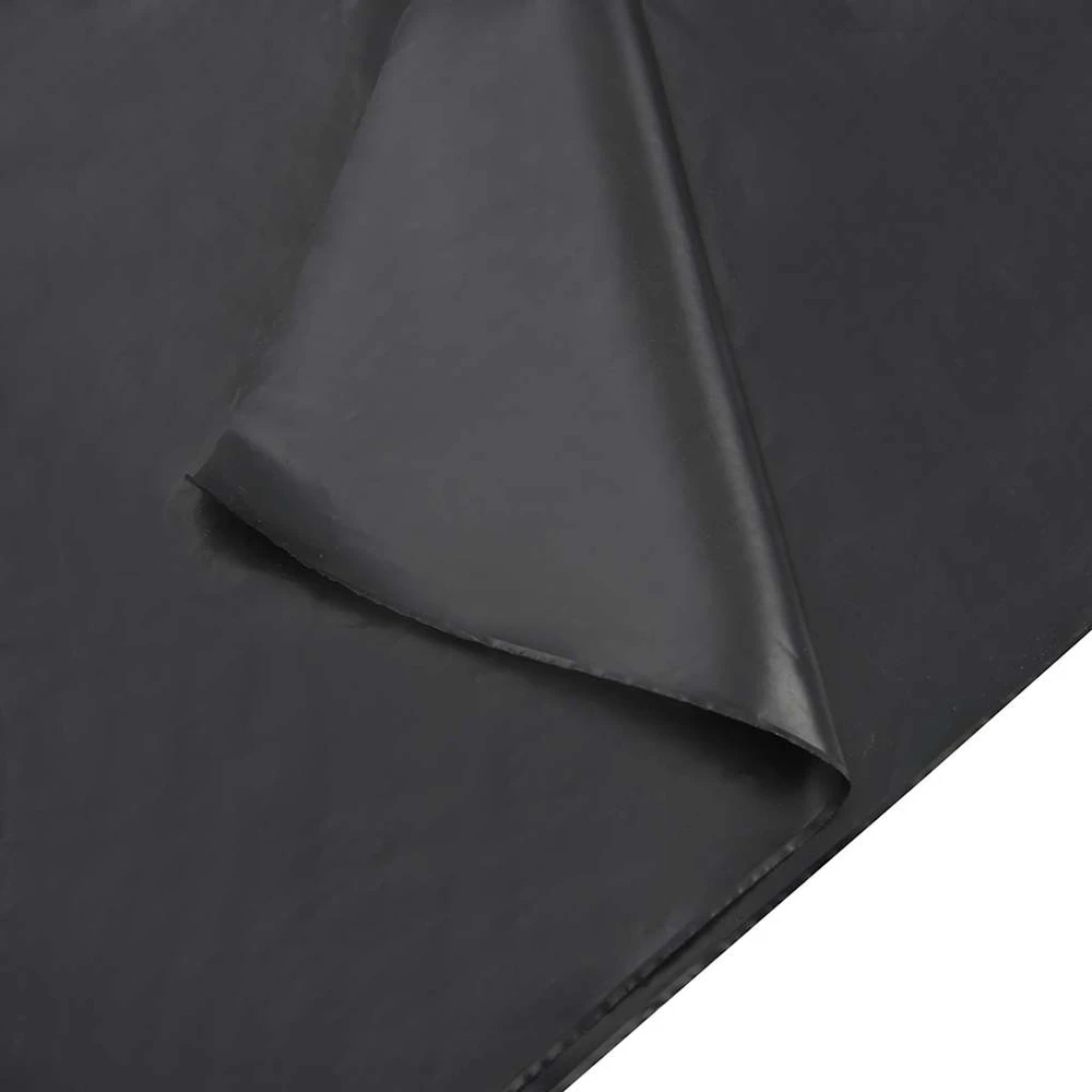 Smėlio dėžės paklotas, juodos spalvos, 120x110cm