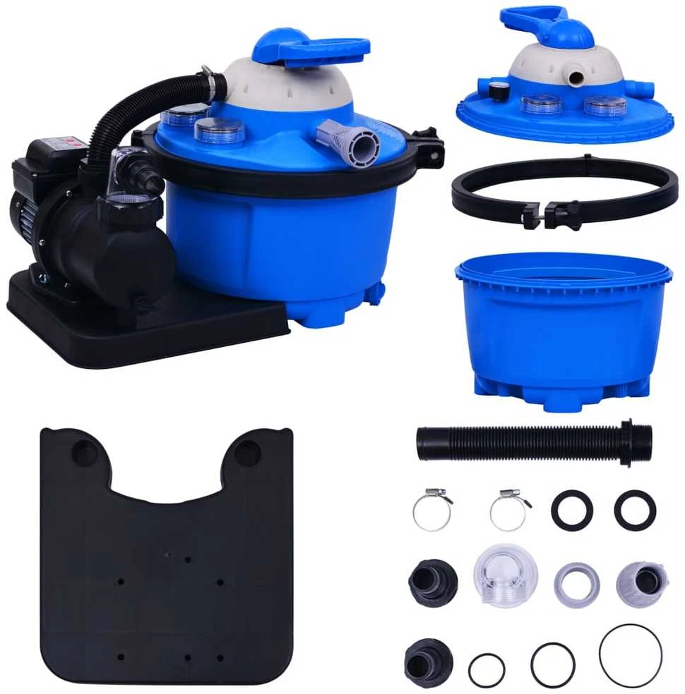 Smėlio filtras su siurbliu ir laikmačiu, 450W, 25l