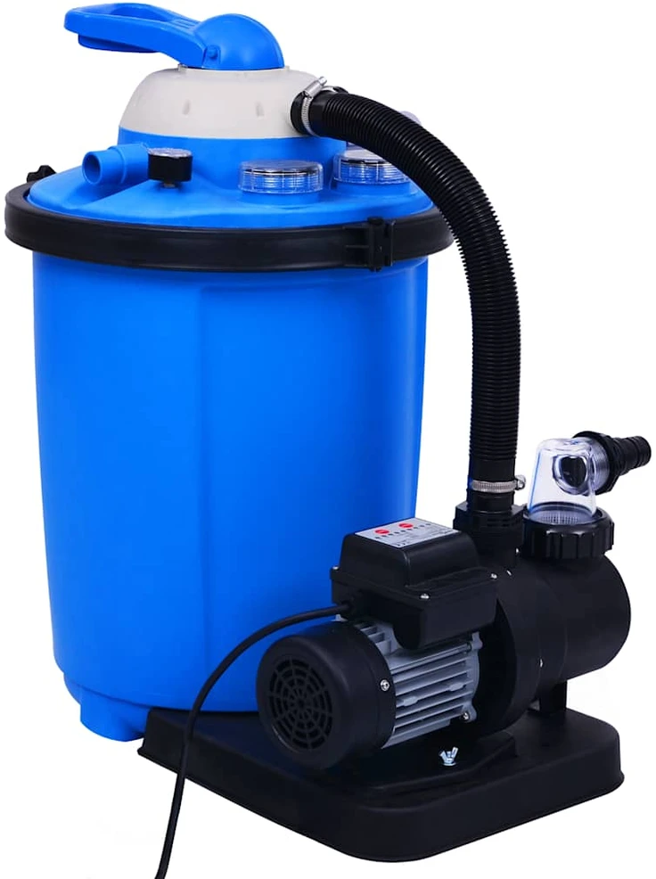 Smėlio filtras su siurbliu ir laikmačiu, 550W, 50l
