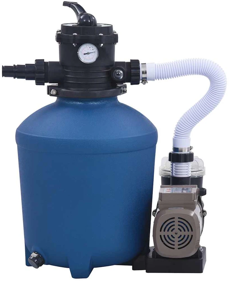 Smėlio filtras su siurbliu ir laikmačiu, 530W, 10980l/val.