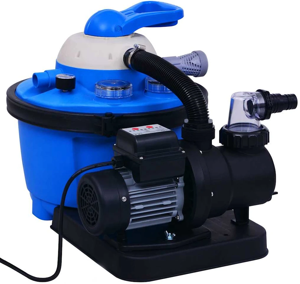 Smėlio filtras su siurbliu ir laikmačiu, 450W, 25l