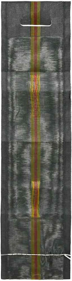 Smėlio maišai, 10vnt., tamsiai žali, 103x25cm, HDPE