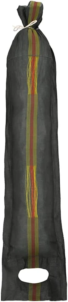 Smėlio maišai, 10vnt., tamsiai žali, 103x25cm, HDPE
