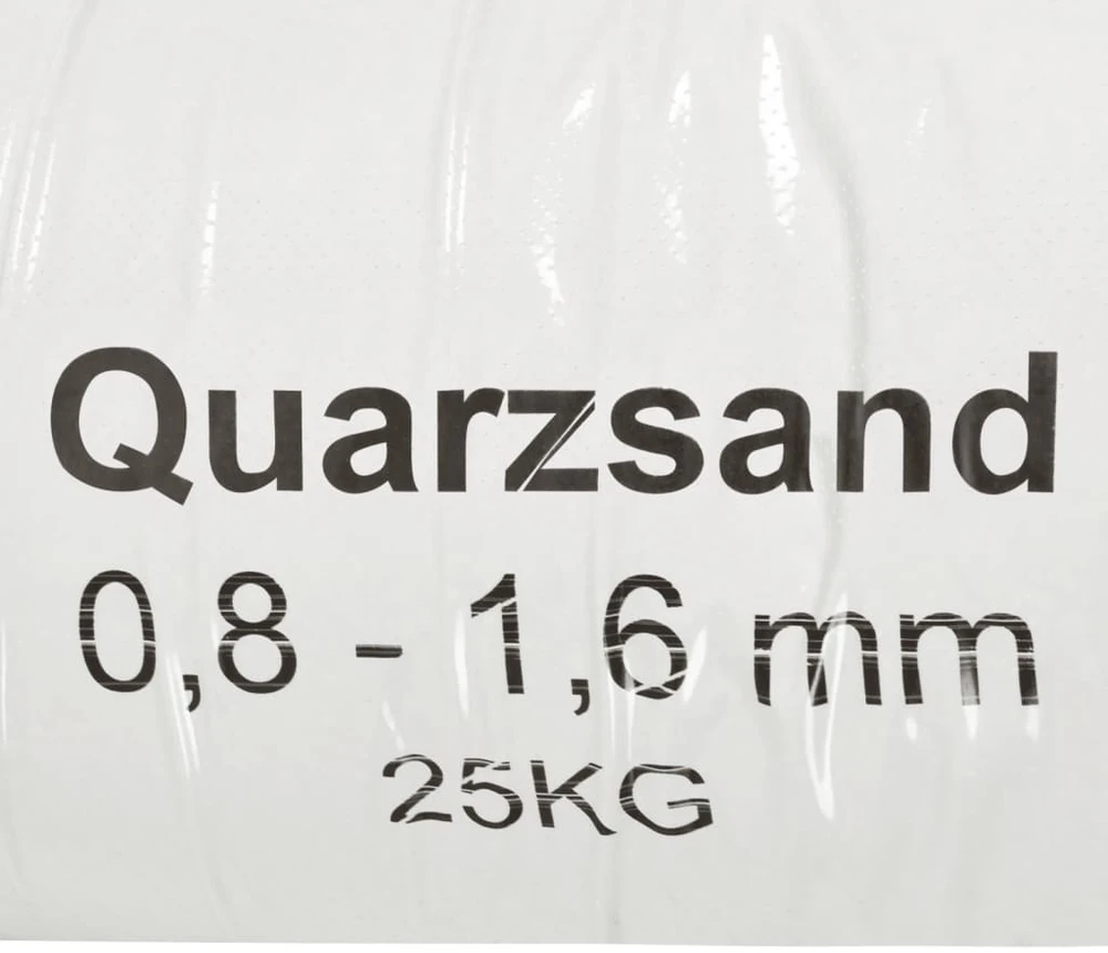 Smėlis filtrui, 25kg, 0,8–1,6mm