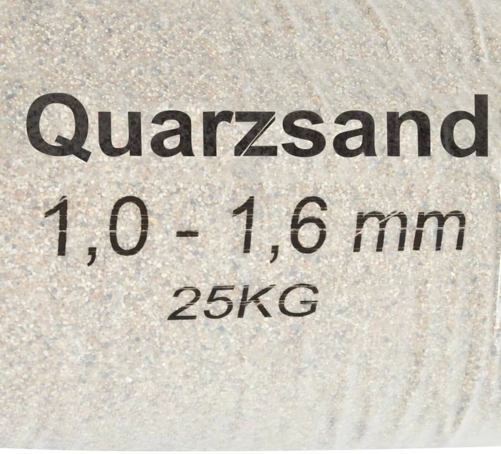 Smėlis filtrui, 25kg, 1,0–1,6mm