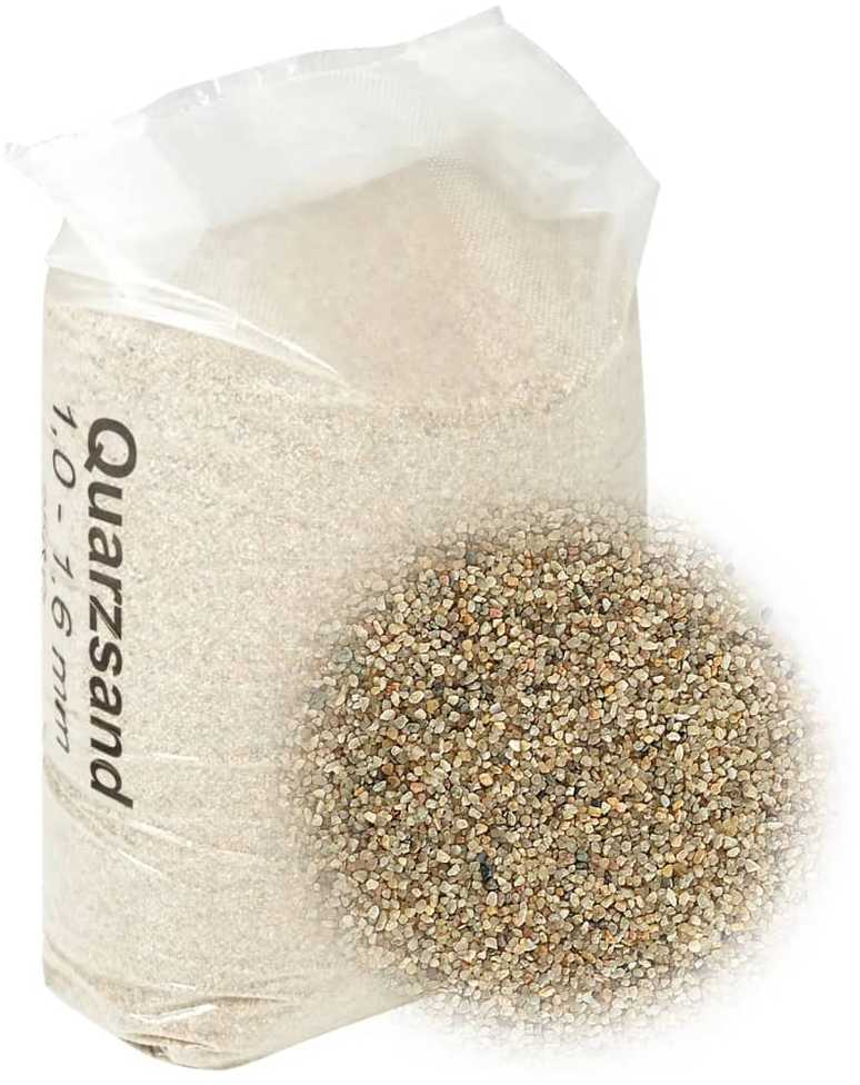 Smėlis filtrui, 25kg, 1,0–1,6mm