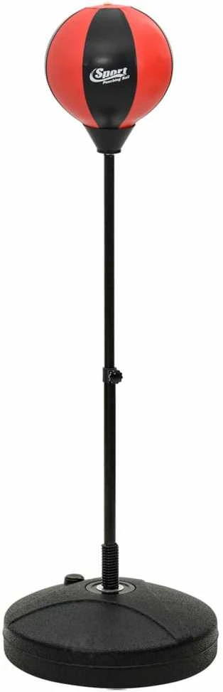 Smūgiavimo kamuoliukų rinkinys su pirštinėmis/pompa, 81-122cm