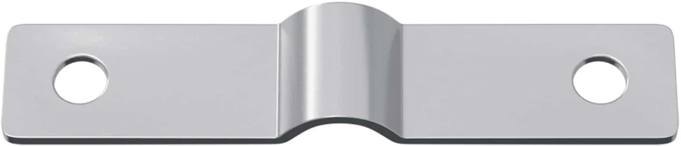 Smūgio įdėklas 12 vnt. Sidabro 50 x 10 x 1,2 mm Geležis