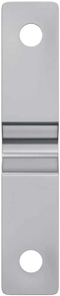 Smūgio įdėklas 2 vnt. Sidabro 50 x 10 x 1,2 mm Geležis