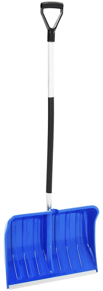 Sniego kastuvas, mėlynos spalvos, 145cm, aliuminis