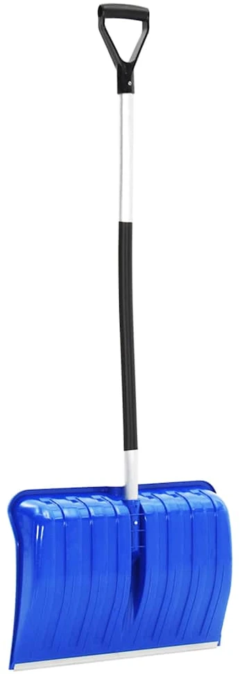 Sniego kastuvas, mėlynos spalvos, 145cm, aliuminis
