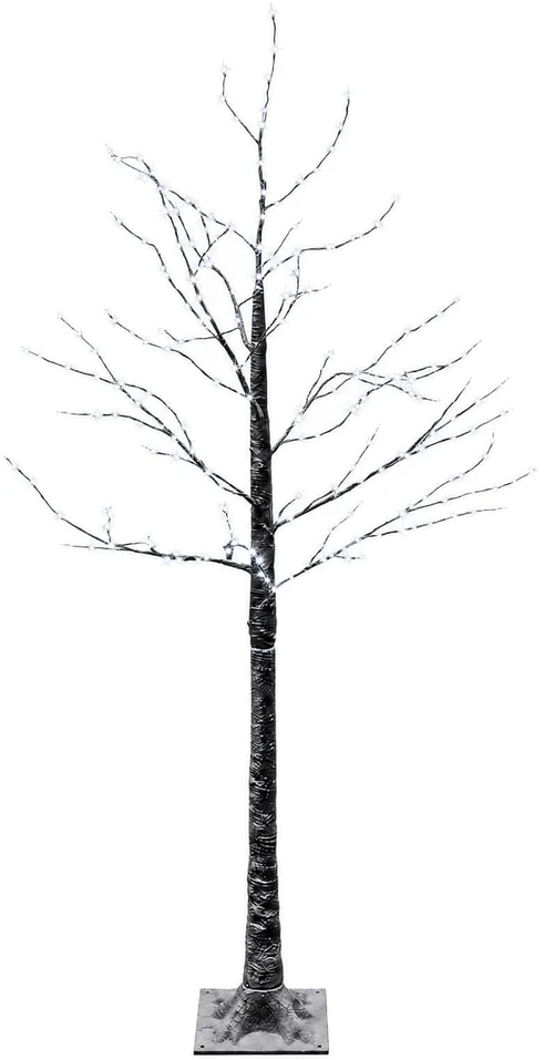 Sniegu padengta LED Kalėdų eglutė Ruda 22 x 22 x 150 cm