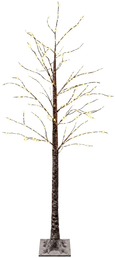 Sniegu padengta LED Kalėdų eglutė Ruda 22 x 22 x 180 cm