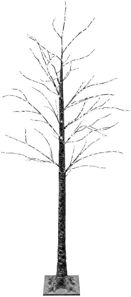 Sniegu padengta LED Kalėdų eglutė Ruda 22 x 22 x 180 cm