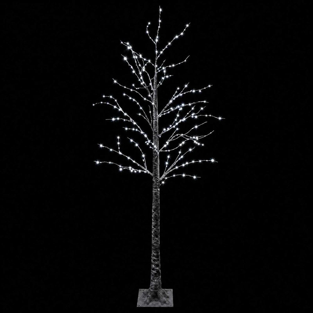 Sniegu padengta LED Kalėdų eglutė Ruda 22 x 22 x 180 cm