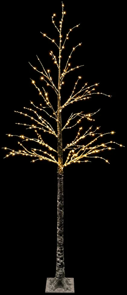 Sniegu padengta LED Kalėdų eglutė Ruda 25 x 25 x 210 cm