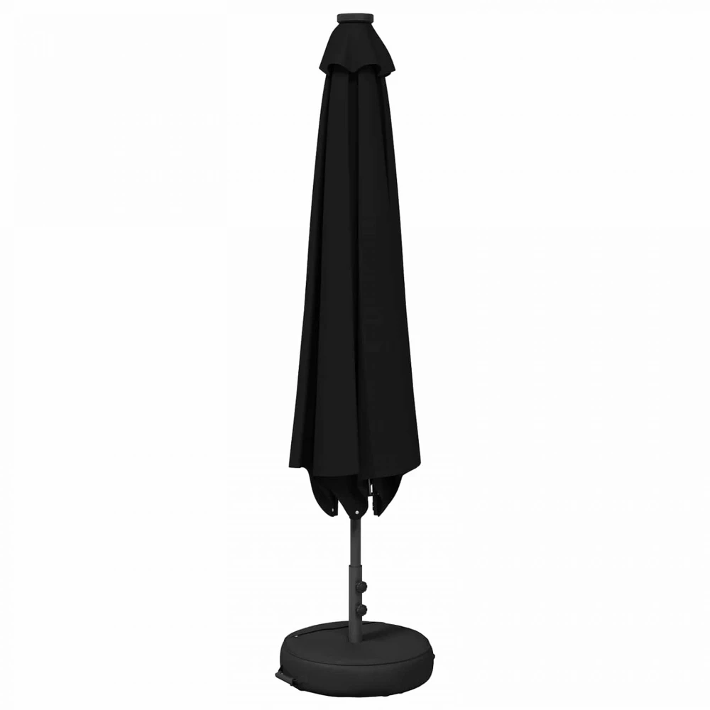 Sodo skėtis su LED šviesomis ir standu 230 x 230 cm Poliesteris