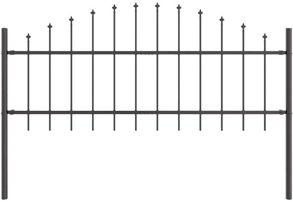 Sodo tvora WOERDEN 5 vnt. 170 x 115 cm Pilka