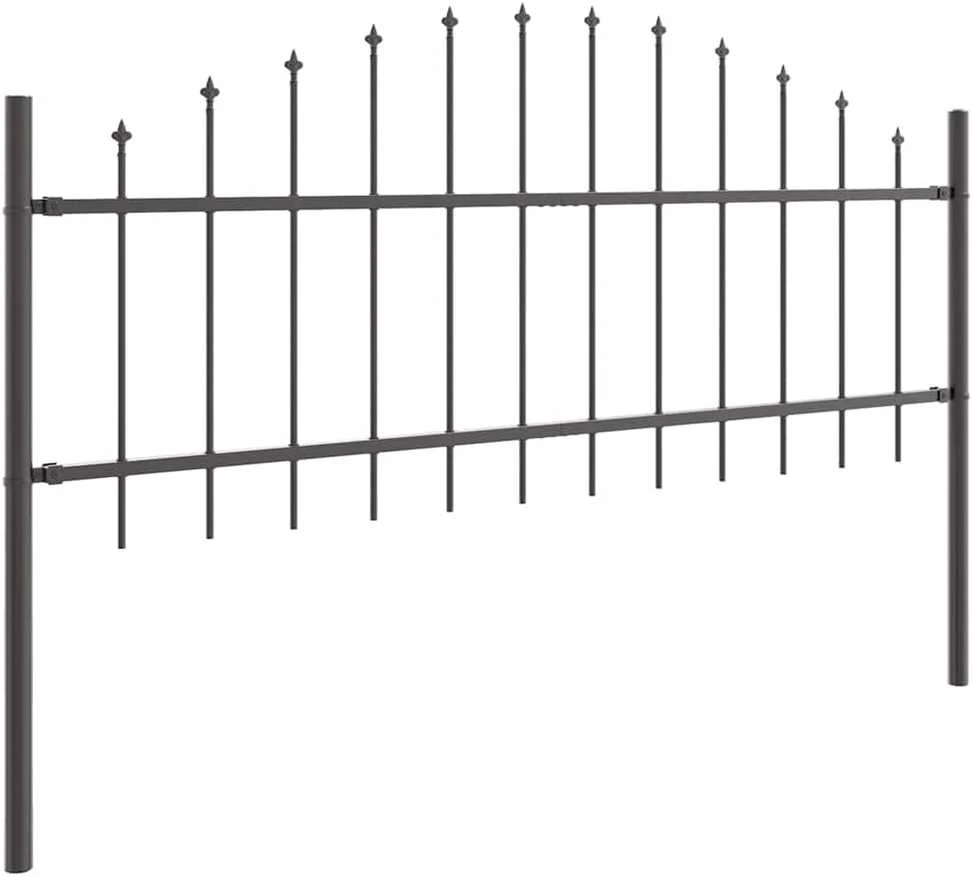 Sodo tvora WOERDEN 5 vnt. 170 x 115 cm Pilka
