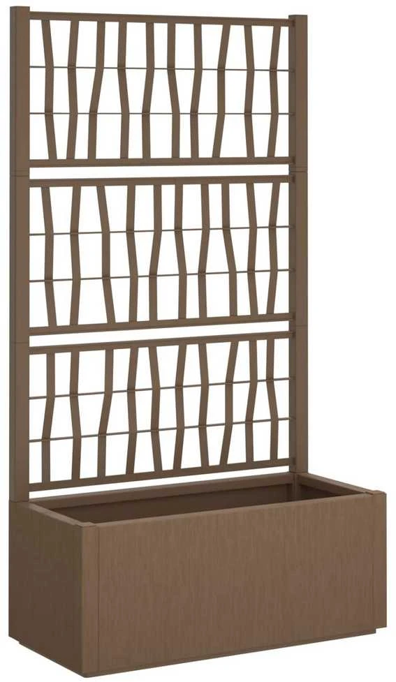 Sodas vazonas su trellis Ruda 80 x 36 x 140 cm PP