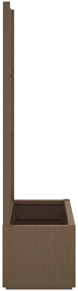 Sodas vazonas su trellis Ruda 80 x 36 x 140 cm PP