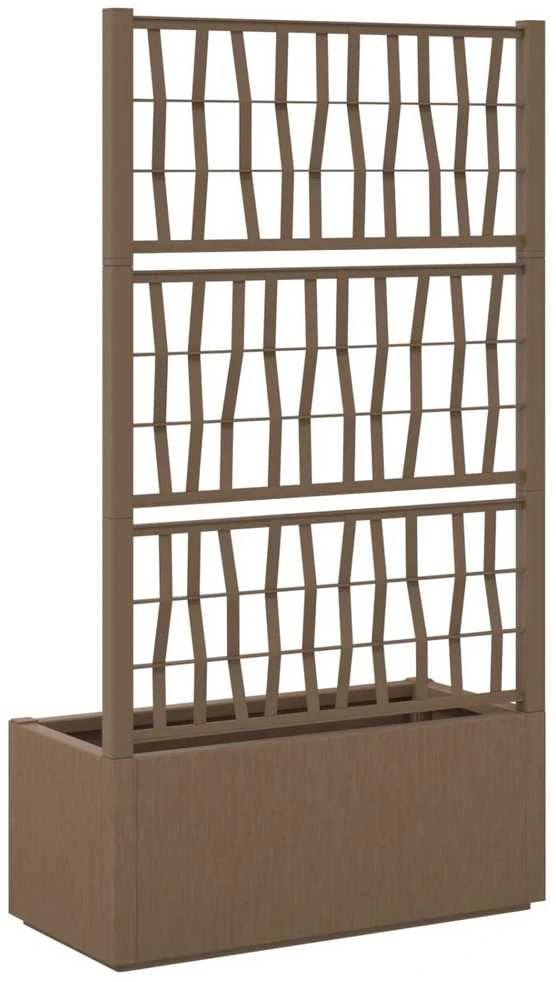 Sodas vazonas su trellis Ruda 80 x 36 x 140 cm PP