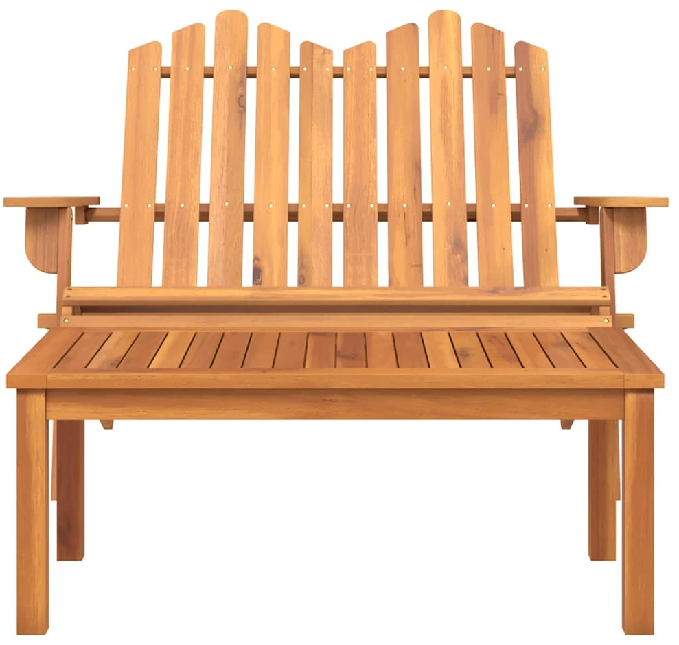 Lauko baldų komplektas Sodo adirondack komplektas, 2 dalių, akacijos medienos masyvas