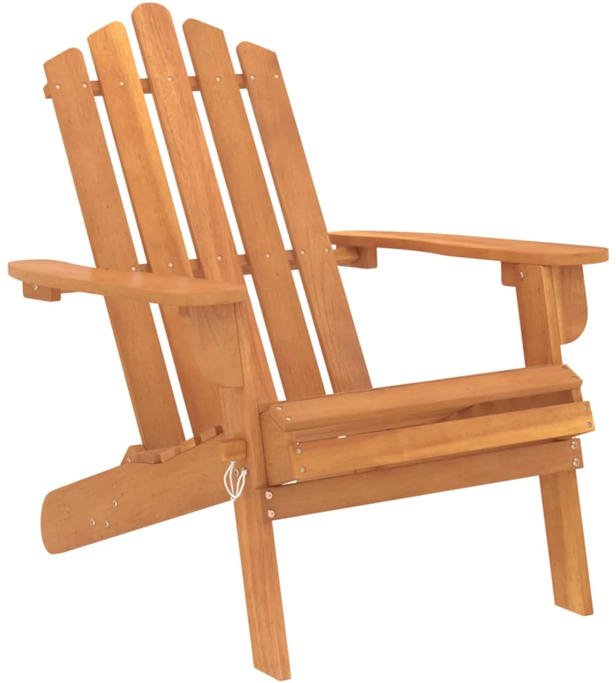 Lauko baldų komplektas Sodo adirondack komplektas, 3 dalių, akacijos medienos masyvas
