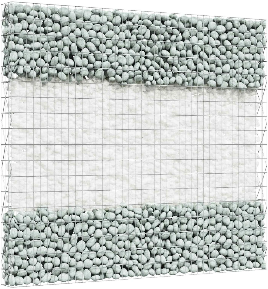 Sodo Akmenys Balta 12 cm Stiklas
