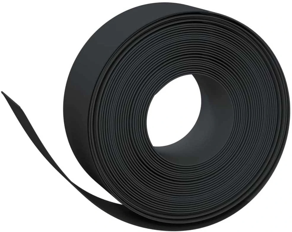 Sodo apvadai, 2vnt., juodas, 10m, 20cm, polietilenas