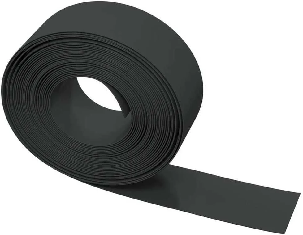 Sodo apvadas, juodos spalvos, 10m, 20cm, polietilenas
