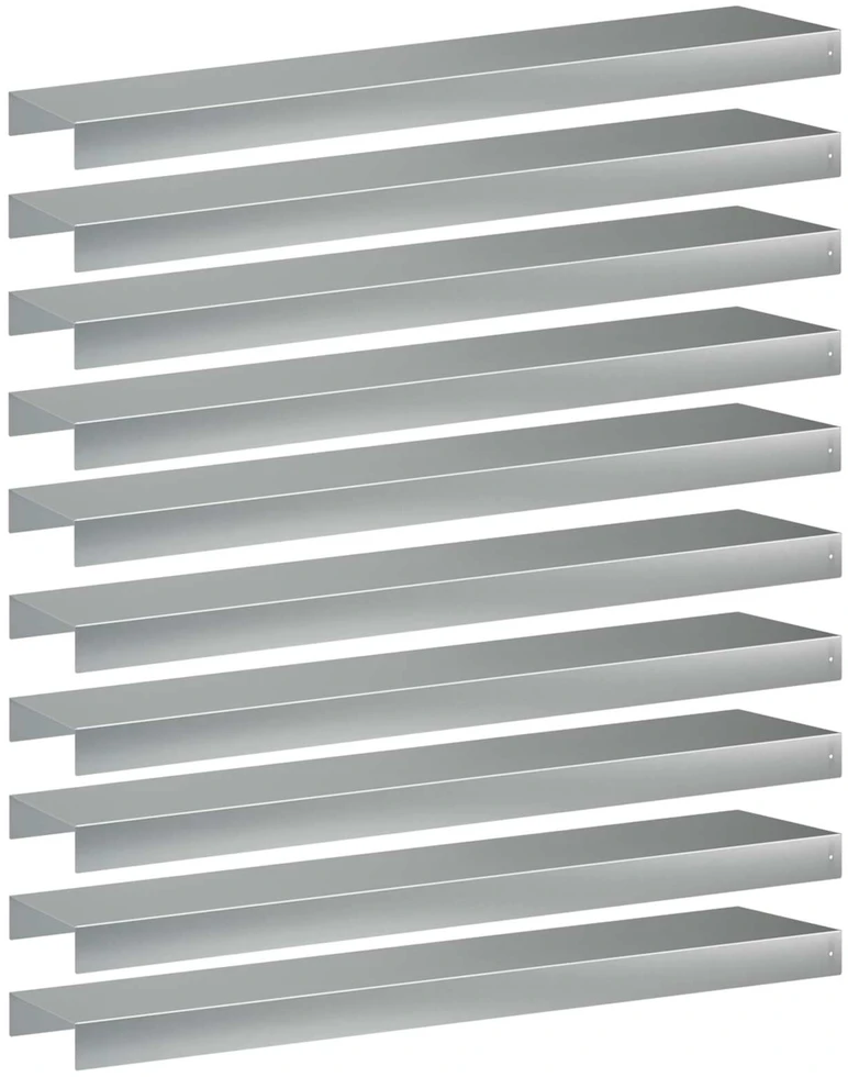 Sodo apvadų dengiamasis profilis 10 vnt. 100 x 20 x 5 cm