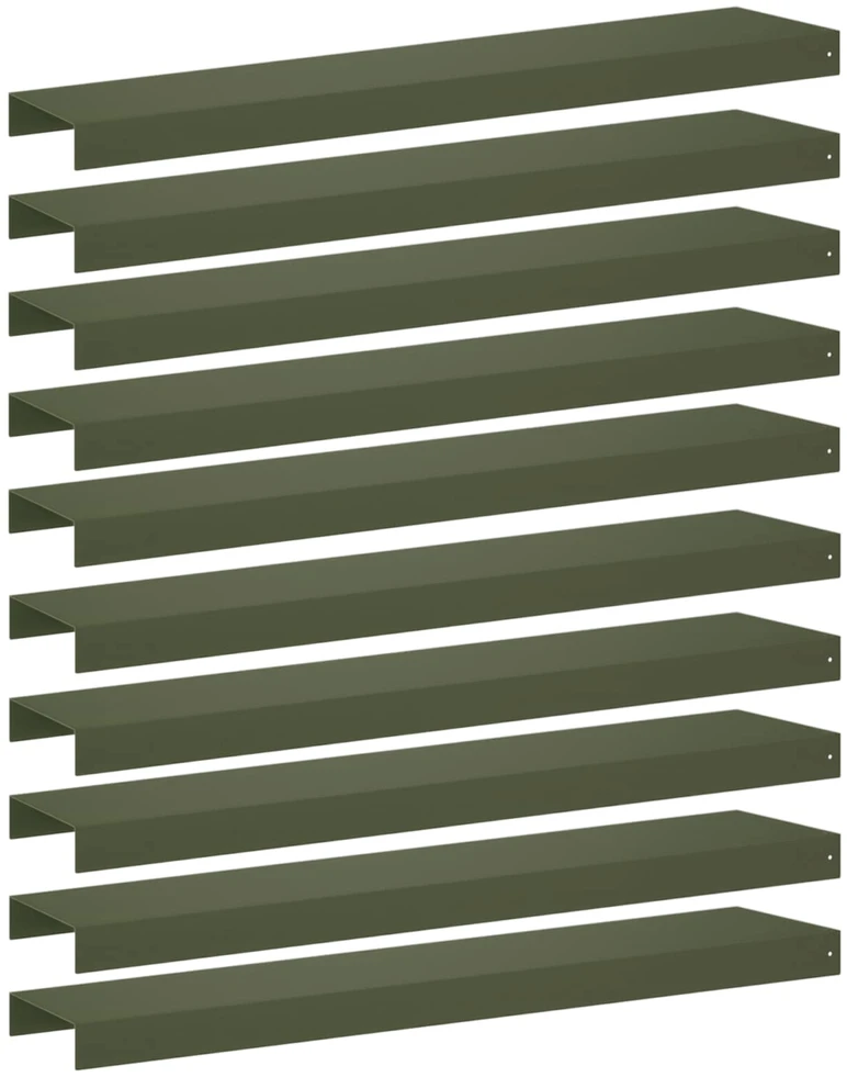 Sodo apvadų dengiamasis profilis 10 vnt. 100 x 20 x 5 cm
