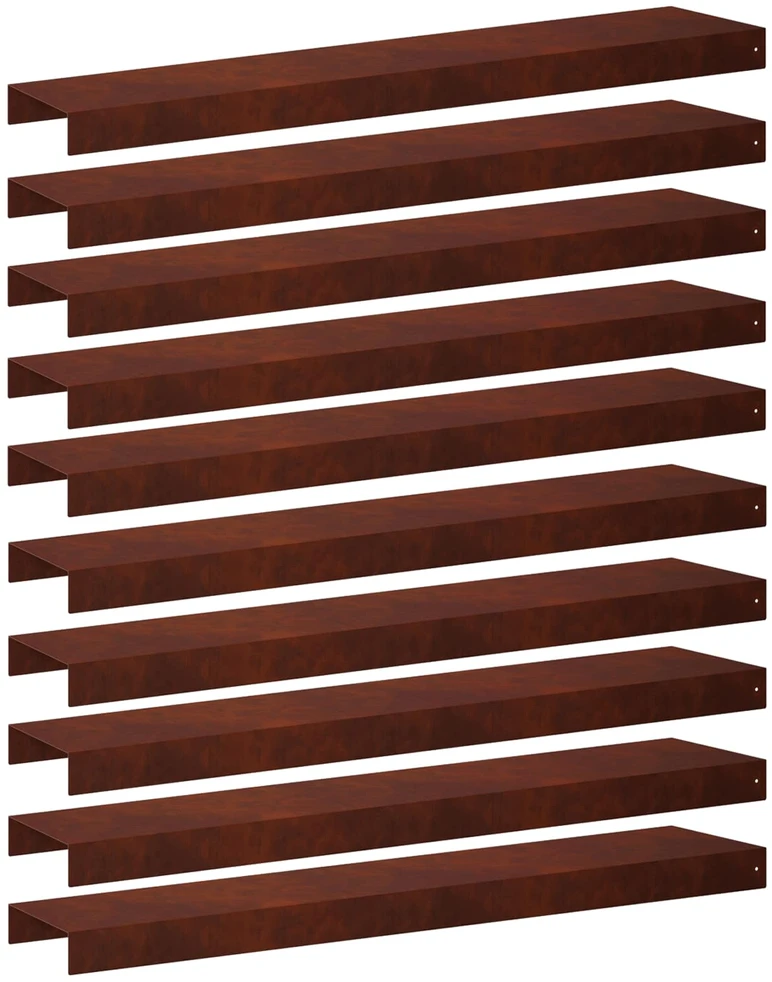 Sodo apvadų dengiamasis profilis 10 vnt. 100 x 20 x 5 cm