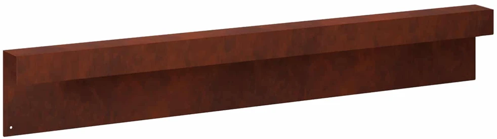 Sodo apvadų dengiamasis profilis 2 vnt. 100 x 6 x 15 cm