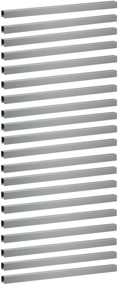 Sodo apvadų dengiamasis profilis 20 vnt. 100 x 5 x 5 cm