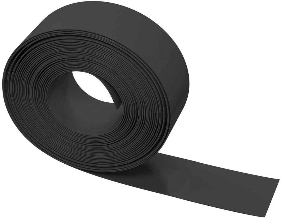 Sodo apylinkės 25 m 20 cm PE Juoda