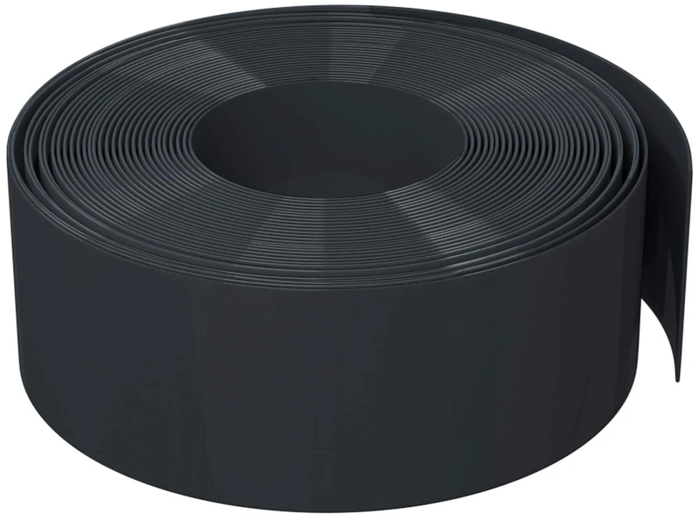 Sodo apylinkės 25 m 20 cm PE Juoda