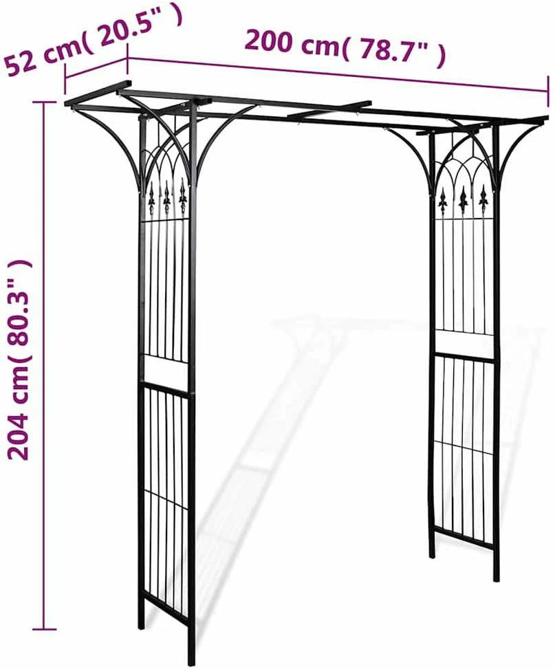 Sodo arka, 200x52x204cm