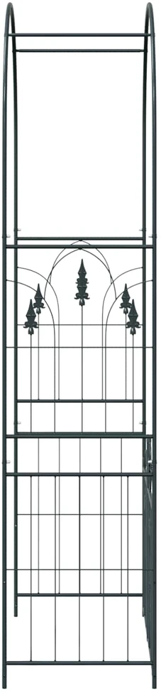 Sodo arka Juoda 102 x 50 x 218 cm Plienas