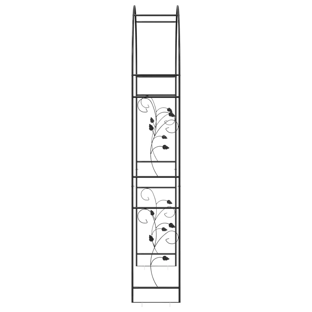 Sodo arka Juoda 115 x 37 x 231 cm
